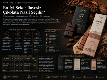 En İyi Şeker İlavesiz Çikolata Nasıl Seçilir?