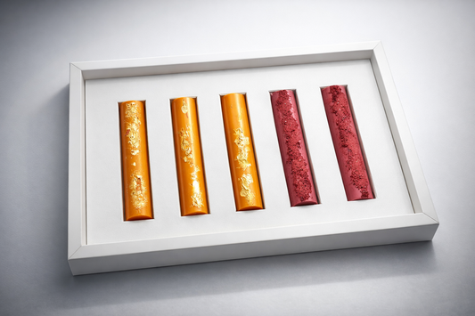 Portakallı ve Çilekli Stick Çikolata