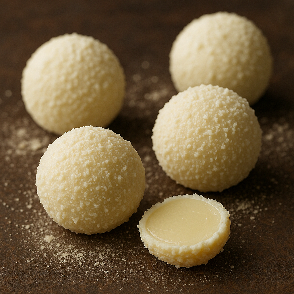 Beyaz Çikolatalı Trüf (Truffle) Çikolata