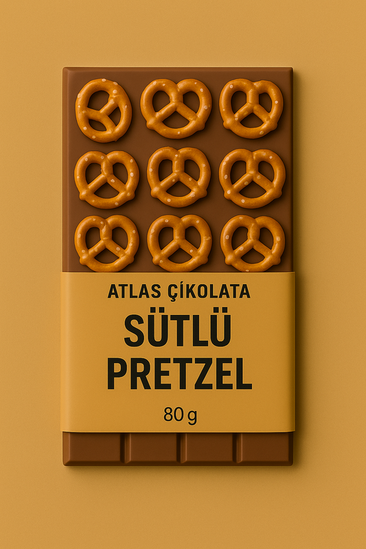 Sütlü Pretzel Çikolata
