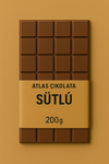 Sütlü Tablet Çikolata 200 Gram