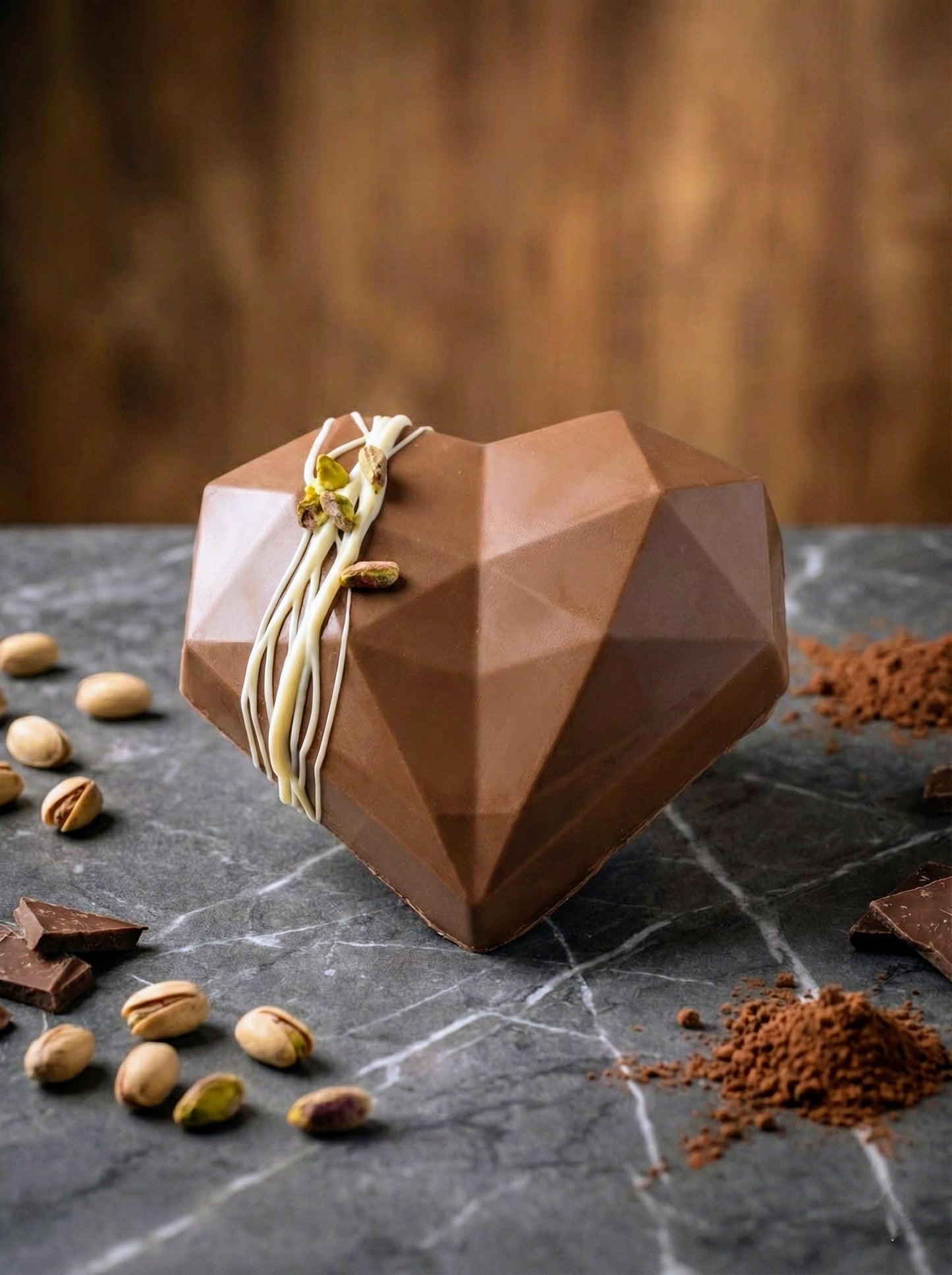 Kalp Dubai Çikolatası